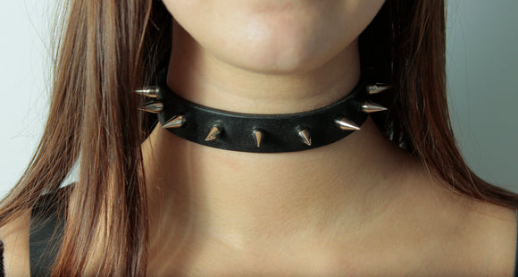 Fetish Spike Collar for Women