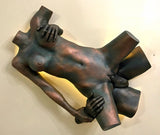 Bronze Erotic Sculpture Making Love Sex