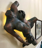 Bronze Erotic Sculpture Making Love Sex