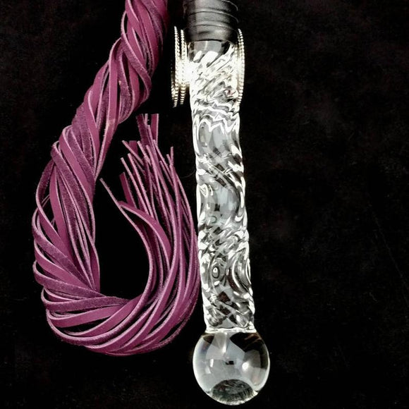 The Glass Flogger / Dildo The Luxury Dungeon The Glass Flogger / Dildo The Luxury Dungeon