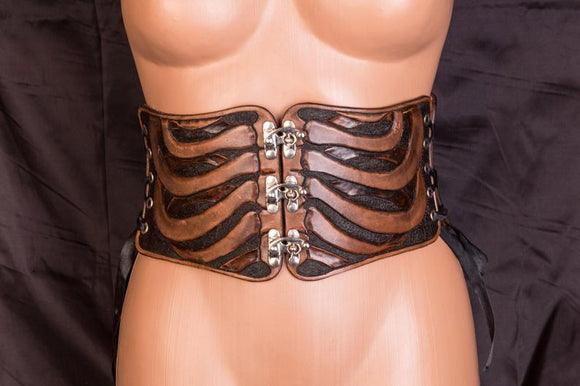 WWW Leather Underbust Corset