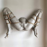 Leg Bondage Shibari Sculpture