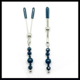 Beautiful BDSM Silver Earrings Breast Nipple Clamp