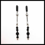 Beautiful BDSM Silver Earrings Breast Nipple Clamp