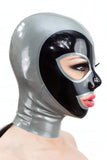 Latex Rubber Mask bicolor