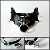 Bat Gothic Choker lockable