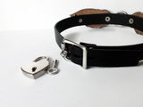 Slave Leather Collar with locking optional