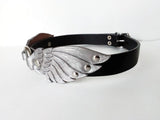 Slave Leather Collar with locking optional