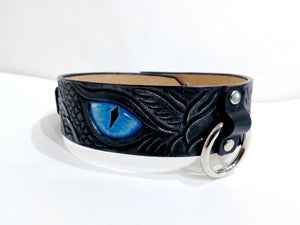 Blue Eyes Slave Collar