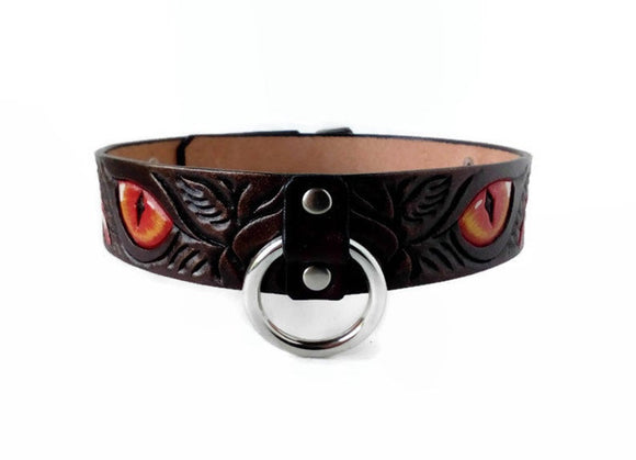 Red Eyes Slave Collar