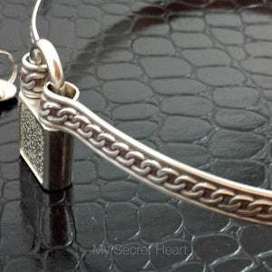 Celtic BDSM slave collar